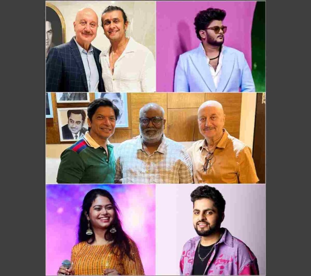 Sonu Nigam, Shaan, Vishal Mishra & Rising New Voices to lend voices for Anupam Kher’s Tanvi The Great 1 Tanvi The Great, Anupam Kher Director , M.M. Keeravani Music, Sonu Nigam, Shaan Singer, Vishal Mishra , Tanvi The Great Songs, Bollywood Soundtrack 2025 , New Bollywood Singers , Hindi Film Music, Anupam Kher Studios , NFDC Film, Shagun Sodhi Singer , Gomathi Iyer Singer ,
