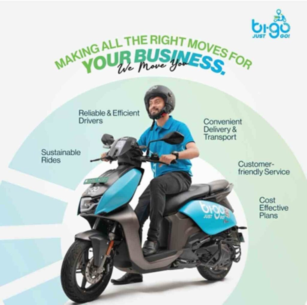BiGo Electric, Electric scooter rental Kolkata, Urban logistics Kolkata, Last-mile delivery Kolkata, Electric vehicle transport India, Sustainable logistics India, Green transportation Kolkata, Electric scooter service, EV rental business, Zero-emission transport,
