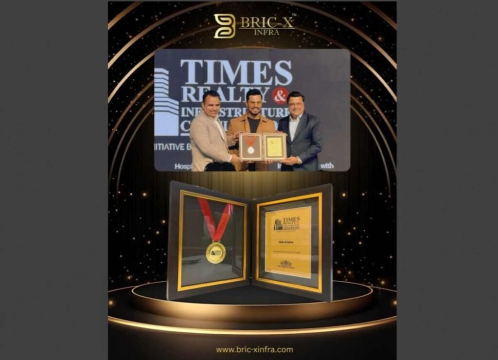 Bric-X Infra, Iconic Real Estate Consultant, Times Realty Conclave 2025, Real Estate Consultant India, Investment Advisory Gurugram, Real Estate Awards India, Sher Singh Rathore, Vijay Kamboj, Amit Rangi, Gurugram Real Estate, Delhi NCR Property Investment, Real Estate Investment India, NRI Real Estate Services, Property Consultant India, Real Estate News India,