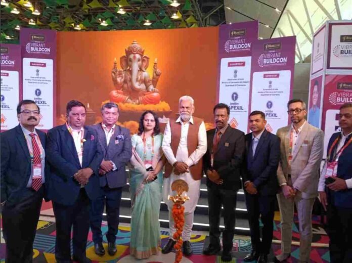 Screenshot 2025-04-16 131752 India entrepreneurship recognition, Dr Mansukh Mandaviya speech 2025, India global business potential, Indian construction industry growth, Vibrant Buildcon 2025 highlights, India building material exports, Indian real estate sector transformation, Government support for Indian businesses, Vibrant Buildcon Yashobhoomi 2025, NAREDCO real estate conference, Global construction buyers India, Building materials exhibition India, Sustainable construction India, Indian smart building technology, Construction innovation event New Delhi, B2B real estate events 2025, International buyers at Vibrant Buildcon, India global construction hub, Export opportunities for Indian manufacturers, India infrastructure exports, India real estate global partnerships, Indian products in international markets, NAREDCO Mahi women leaders, Women empowerment in construction, Smita Patil SSPL leadership, Gender equality in infrastructure sector, G Hari Babu NAREDCO, Harsh Vardhan Bansal Vegas Mall, Gaurav Jain Infracorp Bahrain, Sunil Shetty Vibrant Buildcon ambassador, Unity Group real estate,