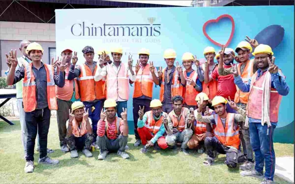 More Than Bricks and Mortar: Chintamanis Group Marks Labour Day with Free Medical Camp for Construction Workers in Gurugram 2 Chintamanis Group, Labour Day 2025, Free Medical Camp Gurugram, Construction Worker Health, Worker Welfare India, Corporate Social Responsibility ,CSR, CSR Real Estate India, Gurugram News, Dwarka Expressway Sector 103, Employee Welfare Programs, Health Checkup Camp, Vikas Dua Chintamanis, Aashi Dua Chintamanis, International Labour Day India, Real Estate Developer CSR,