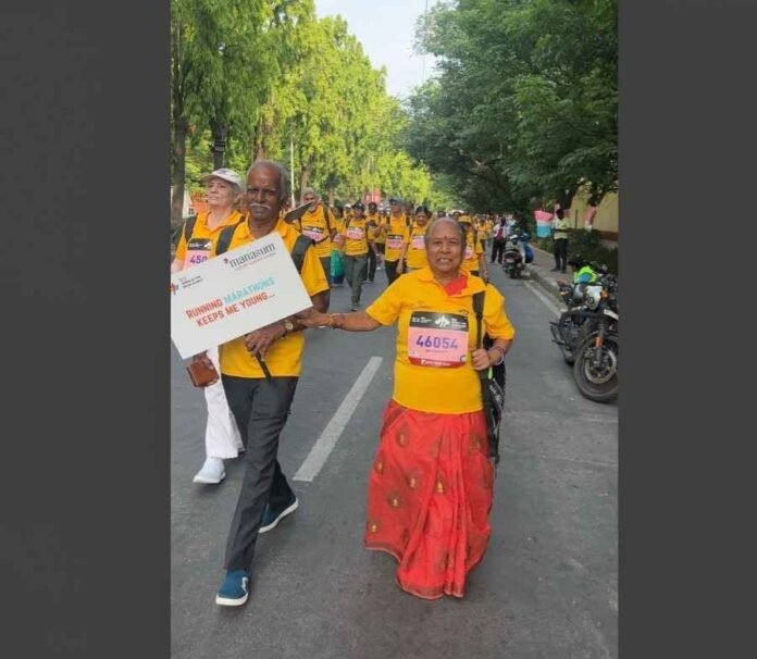 TCS World 10K, Senior Citizens' Run, Bengaluru Marathon, Running Events Bengaluru, Senior Fitness, Active Ageing, Community Events Bengaluru, Manasum Senior Living Homes, Vayah Vikas, TCS World 10K 2025 Senior Citizens' Run, Manasum Powers Senior Fitness TCS 10K, April 27 Bengaluru Event, Field Marshal Sam Manekshaw Parade Ground Event, Senior Community, Intergenerational Events, Lucky Draw Event, Community Engagement Bengaluru, Senior Living Homes Sponsorship, Positive Ageing, Health and Wellness Seniors, Anantharam Varayur ,Manasum Founder, Sandeep Somesh, Yes For Hockey, Manasum Banyan, Class of '30s, Senior? Watch me OutRun you, Quitting Ain’t my cup of Kaapi!, Dhoti Running,