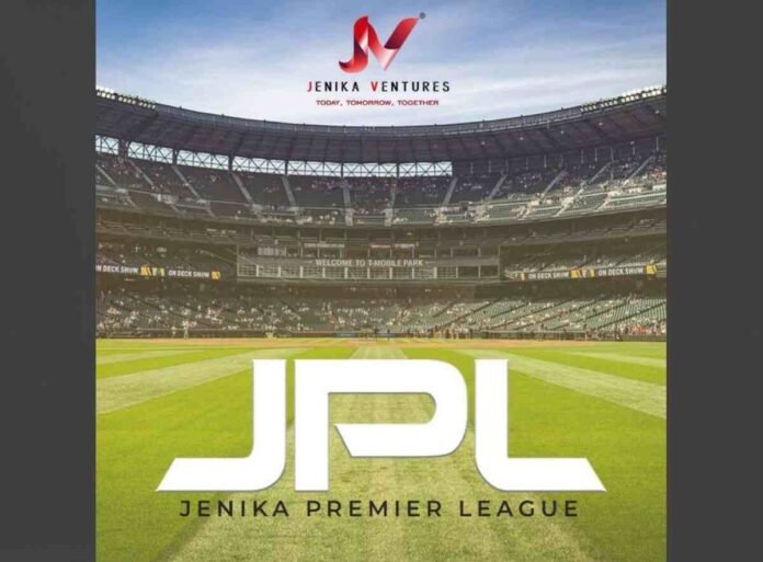 Jenika Premier League Jenika Premier League, JPL Season 4, Jenika Ventures Cricket, Business Performance Initiative, Employee Engagement Program, Corporate Cricket Tournament, Gamified Business Goals, Sales Performance Gamification, Workplace Culture Initiative, Team Building Activities, Employee Motivation Program, Abhishek Raj Jenika Ventures, Cricket Inspired Business, Performance Recognition Program, HR Initiatives, Company Engagement Strategies, Jenika Premier League driving business performance, How Jenika Ventures uses cricket for employee engagement, JPL Season 4 impact on sales targets, Employee motivation through gamification Jenika, Jenika Ventures workplace culture innovation, Benefits of corporate cricket tournaments for businesses, Jenika Ventures CEO Abhishek Raj on JPL, Gamifying daily business activities for performance, Brand & Company Specific, Jenika Ventures, Jenika, JPL, JPL 2025,