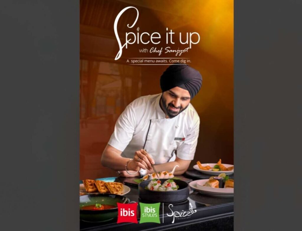 ibis India, Chef Sanjyot Keer, Spice It, hotel dining India, culinary collaboration, ibis food menu, Indian cuisine, celebrity chef partnerships, economy hotels India, food innovation, Your Food Lab, hotel restaurant India, ibis Spice It menu, gourmet hotel food, modern Indian food