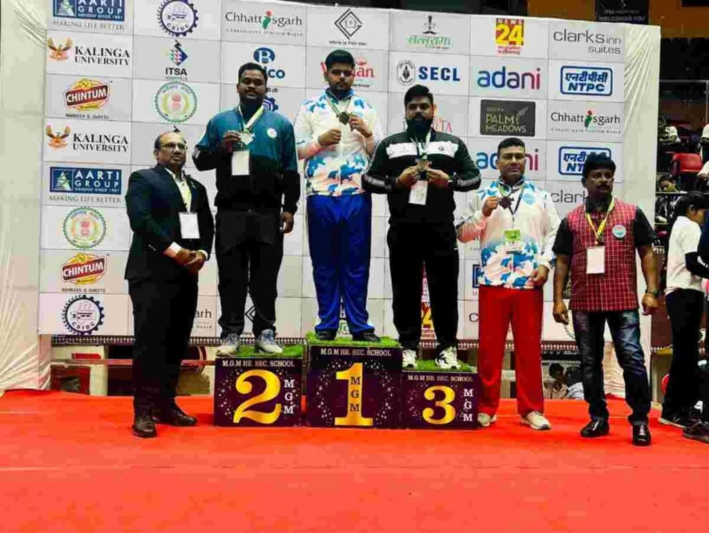 Sudhir Saxena, Kickboxing, National Championship, Martial Arts, Sports Education, Youth Mentorship, Rural Development, Gauravi Foundation, Punjab National Bank, India, Changemaker, Athlete, Ballia, Raipur