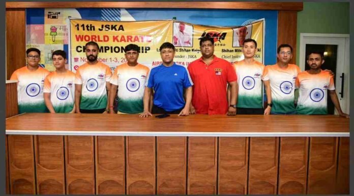 aa JSKA World Championship 2025, India Karate Team, AIBSKA, Matsuyama Japan, Tirthankar Nandy, Karate-do