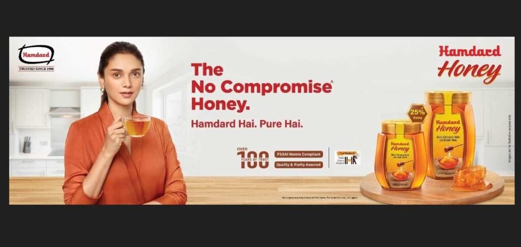 Hamdard Honey, natural sugar replacement, assured quality honey, pure honey India, refined sugar alternative, Hamdard Foods, wellness product