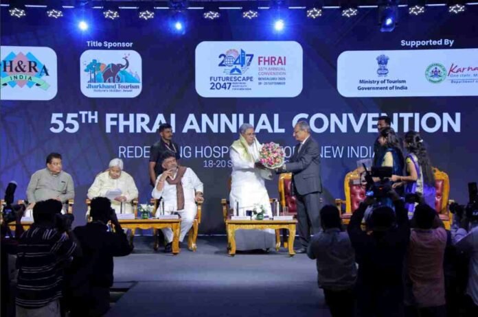 xxx FHRAI Apex Body, Hotel Associations, Restaurant Associations, Karnataka, Industry Collaboration, 55th Annual Convention, New Delhi, K. Syama Raju