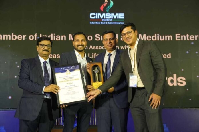 Screenshot 2025-12-29 123508 BonV Aero, MSME Ratna Award 2025, drone technology India, aerospace startup India, CIMSME awards, electric drones, Indian MSME innovation