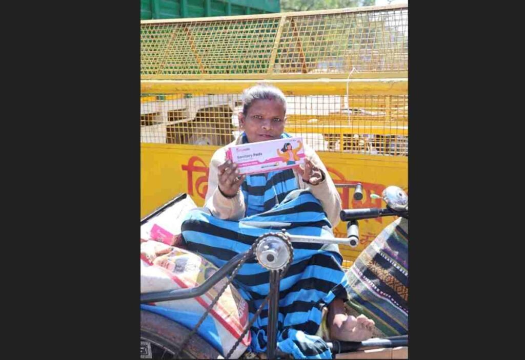 Girlyveda, PeriodPositiveIndia, menstrual stigma India, period poverty, sanitary pad donation