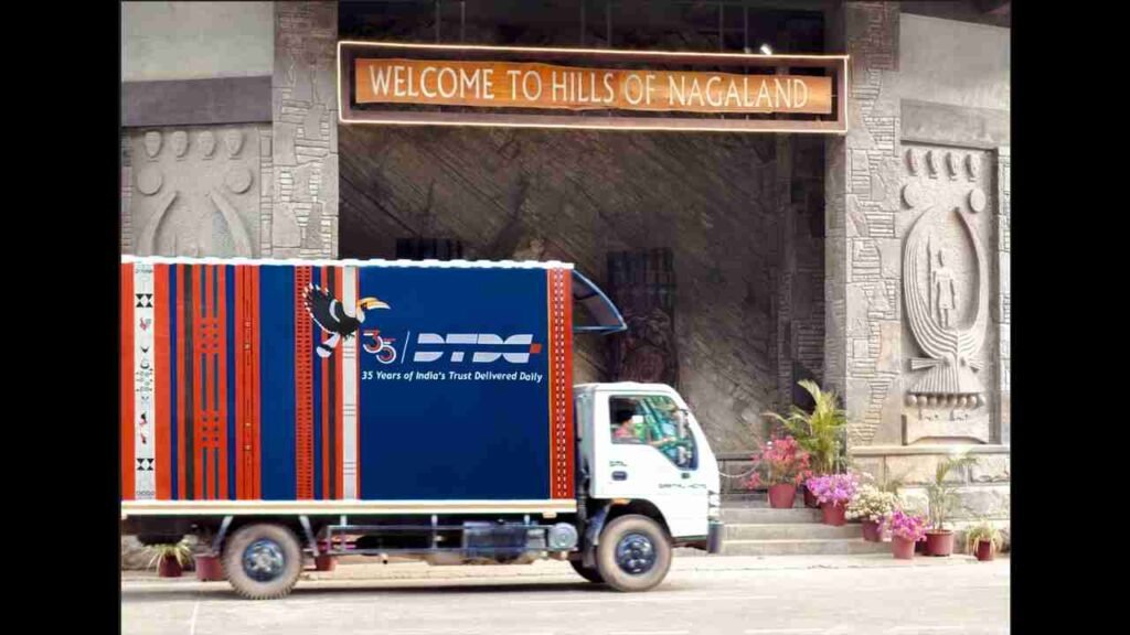 DTDC Nagaland Fleet, Hornbill Festival 2025, cultural storytelling logistics, Naga art India