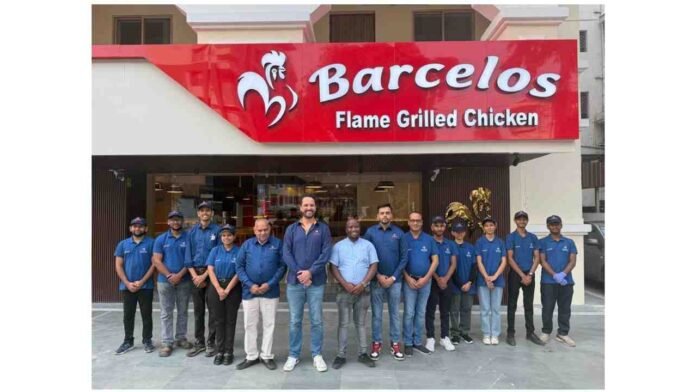 chicken brand Barcelos Barcelos India investment, Franchise India news, Barcelos Nagpur launch, food industry investment India,best chicken in Nagpur, Barcelos Nagpur menu, new restaurants in Nagpur 2026, Peri-Peri chicken Nagpur,healthy dining Nagpur, low fat chicken Nagpur, flame grilled chicken India, protein-packed meals Nagpur,Barcelos franchise India, food franchise opportunities 2026, Franchise India news, Barcelos expansion plan,Portuguese flame-grilled chicken brand, chicken brand Barcelos