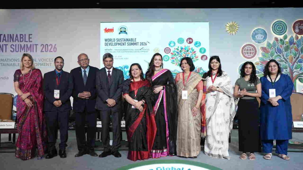WSDS 2026 Concludes with Climate Blueprint as TERI Calls for Accountability and Action 1 WSDS 2026, TERI Summit 2026, climate action India, sustainable development summit, Act4Earth Manifesto, Mission LiFE Youth Ambassadors
