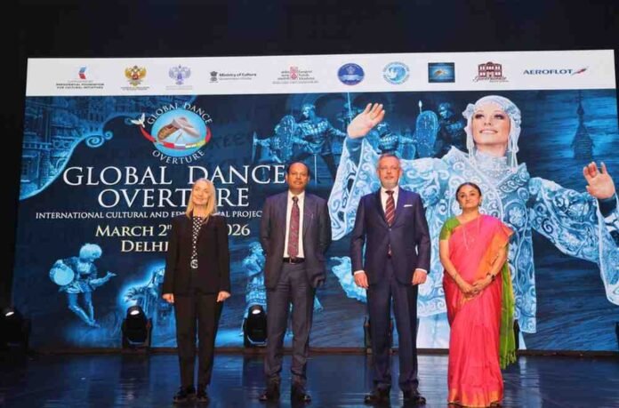 Global Dance Overture, Kostroma Russian National Ballet, Indo Russian cultural event, Kamani Theatre New Delhi, Russia India cultural cooperation, Russian National Dance Show