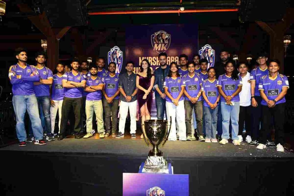Murshidabad Kings & Kueens Unveil Official Jersey Ahead of Bengal Pro T20 League Season 3 1 Murshidabad Kings, Murshidabad Kueens, Bengal Pro T20 League Season 3, jersey launch, cricket franchise, West Bengal cricket, T20 league, Kolkata event, cricket news, Bengal cricket