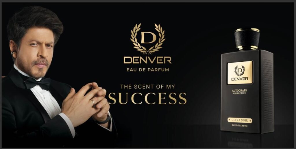 Denver Ultra Noir, SRK Autograph Collection, Shah Rukh Khan perfume, men's Eau de Parfum, SRK signature cologne, Denver luxury fragrance