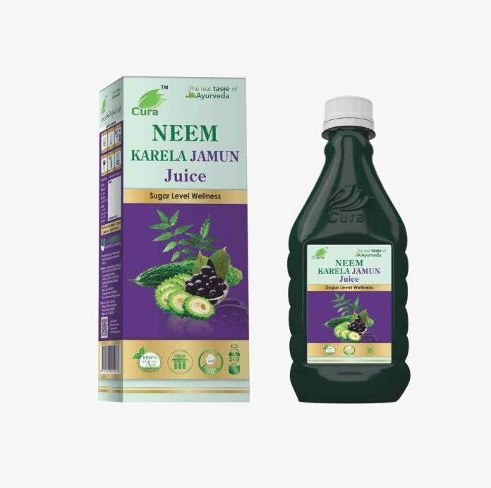 Cura, Cura Ayurveda, Sugar Cura Juice, Cura Karela Jamun Juice, preventive healthcare India, Ayurvedic diabetes management, metabolic wellness, natural blood sugar control, Aditya Mihir