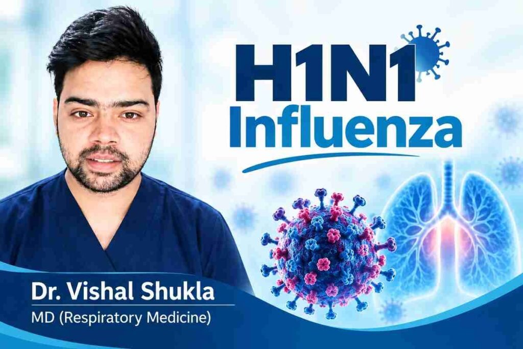 H1N1 Flu, Swine Flu Symptoms, H1N1 Treatment, Dr Vishal Shukla, Influenza Warning Signs, Swine Flu vs Viral Fever, Oseltamivir, Flu Vaccine Benefits, Viral Pneumonia Complications, Seasonal Influenza, Antibiotic Misuse in Flu, Respiratory Health